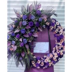 خرید تاج گل از گل فروشی کوچه سازگار تهران t2567