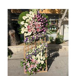خرید تاج گل از گل فروشی کوچه سپهسالار تهران t2563
