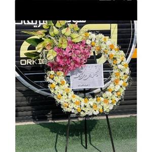 خرید تاج گل از گل فروشی کوچه دوچنار تهران t2536
