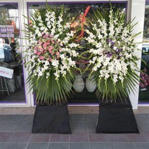 خرید تاج گل از گل فروشی منطقه 7 تهران عباس آباد t2289