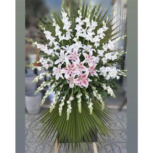 خرید تاج گل از گل فروشی منطقه ۳ تهران ظفر t2161