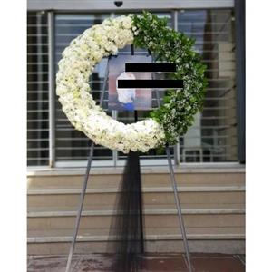 خرید تاج گل از گل فروشی منطقه تهران صادقیه t2142
