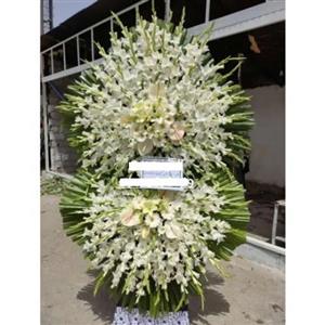 خرید تاج گل از گل فروشی زعفرانیه تهران t2121