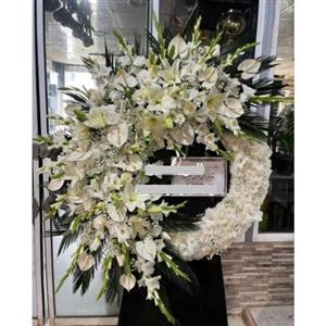 خرید تاج گل از گل فروشی منطقه زرتشت تهران t2116