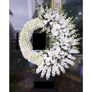 خرید تاج گل از گل فروشی منطقه ازگل تهران t2036