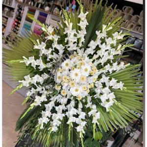 خرید تاج گل از گل فروشی منطقه الهیه تهران t2035