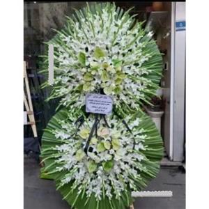 خرید تاج گل از گل فروشی منطقه چهاردانگه تهران t2073