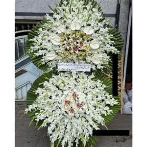 خرید تاج گل از گل فروشی منطقه جلفا تهران t2068