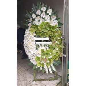خرید تاج گل از گل فروشی منطقه تهران جنت آباد t2062