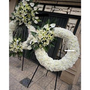 تاج گل برای مسجد امام صادق (ع) شهرک وحدت کرج t1272