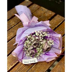 دسته گل رز سه شاخه 6255