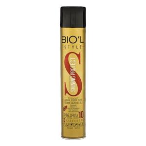 اسپری براق کننده (شاین) مو بیول 400 میلی لیتر BIOL shining protection