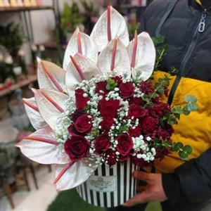 گل فروشی اطراف باشگاه ورزشی بانوان سپنتا محله هاشم آباد تهران t7266