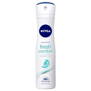 اسپری دئودورانت زنانه نیوآ مدل Fresh Comfort حجم 150 میل  Nivea Fresh Comfort Spray For Women‎