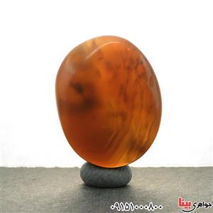 نگین انگشتر عقیق یمنی جزع شفت العبد خوشرنگ و خاص زنانه مردانه ۲۵۵۱۷