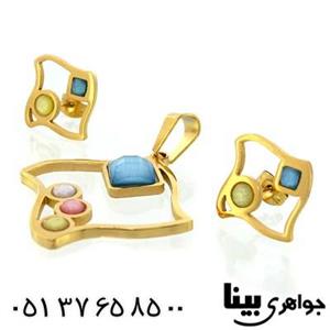 سرویس کره ای با نگین های اکلیلی مدل روژان زنانه ۸۸۷۹ 
