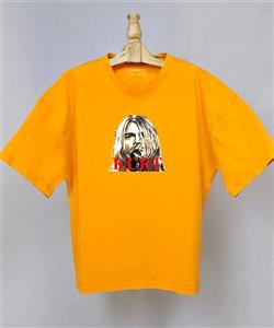 تیشرت لش مردانه و زنانه مدل Kurt Cobain Nirvana