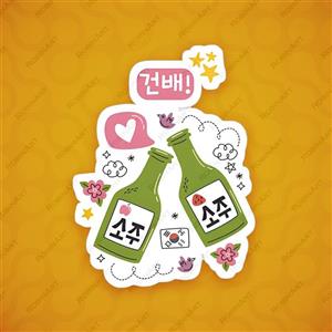 استیکر طرح سوجو 