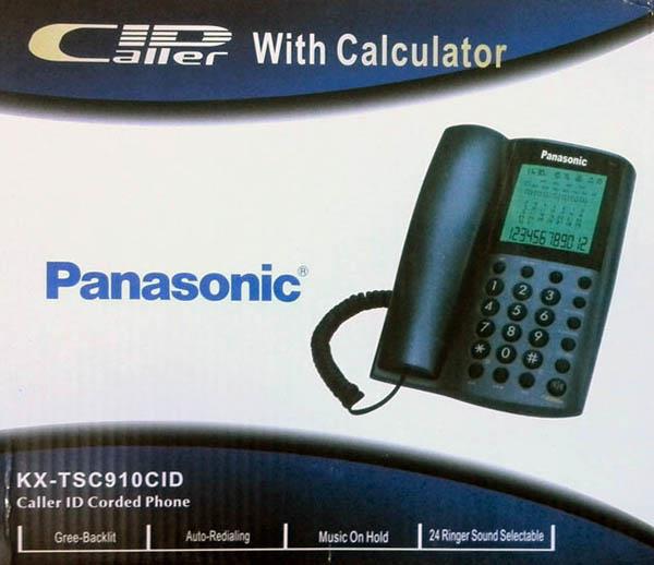 تلفن رومیزی Panasonic Kx-TSC910 CID‎
