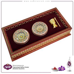 پک زعفران هاردباکس مدل قاجار کد BH01