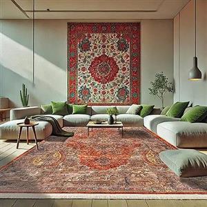 فرش محتشم کلاریس (غیربرجسته) کد 214