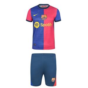 ست تیشرت و شلوارک ورزشی پسرانه مدل بارسلونا طرح یامال