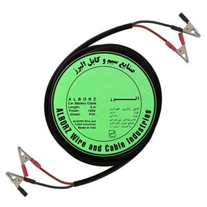 کابل اتصال باتری خودرو البرز مدل USB 150A-8m