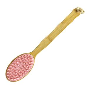 ماساژور سر و بدن مدل سیلیکونی دسته دار کد 13593