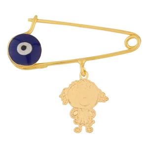 سنجاق سینه طلا 18 عیار گلدم مدل PE-1310015