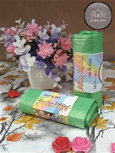 کیسه زباله رولی سبز 15 تایی 55 در 70