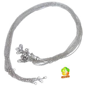 زنجیر استیل دیپلمات نقره ای 