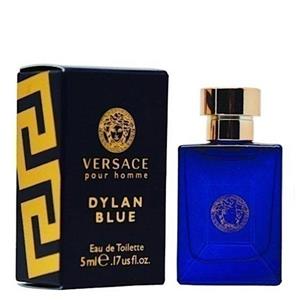 عطر جیبی مردانه ورساچه مدل Pour Homme Dylan Blue حجم 5 میلی لیتر 