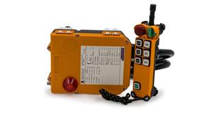 ریموت کنترل 6کلید دوسرعت جرثقیل سقفی تله کرین F24-6D