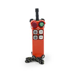 ریموت کنترل 4 کلید دوسرعت جرثقیل سقفی تله کرین F21-4D