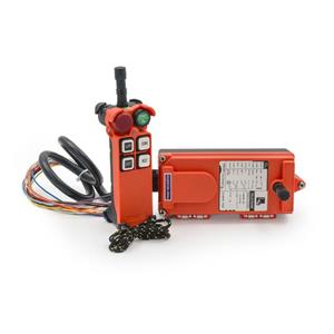 ریموت کنترل چهار کلید تک سرعت چرثقیل سقففی تله کرین F21-4S