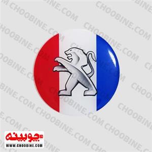 برچسب ژله ای کد ۲۲ – استیکر آرم پژو فرانسه (۵ در ۵ سانت)