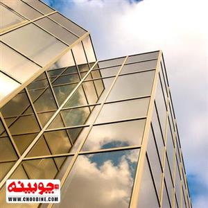 برچسب شیشه تیتانیوم گلد رفلکس طلایی دولایه کد ۴۰۱۶ (عرض ۵۰)
