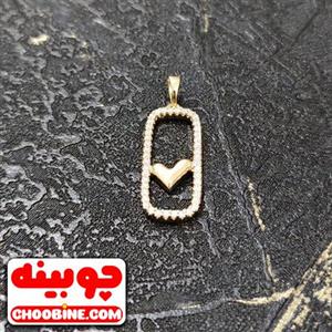 پلاک آویز ژوپینگ مینیمال (شناسه کالا : ۹۵۴۰۱۶)