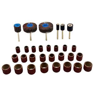 سنباده حلقوی و چتری مینیاتوری بلید کات مدل jt-30 مجموعه 30 عددی