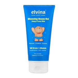 کرم ژل شستشوی صورت و بدن الوینا مدل اتوپیک حجم 200 میلی لیتر