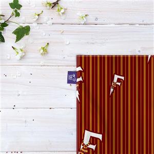 کاغذ کادو ترمه طراحان ایده مدل حرف F هری پاتر کد cfp3035
