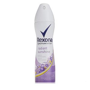 اسپری ضد تعریق زنانه رکسونا Rexona مدل radiant sunshine حجم 200 میلی لیتر