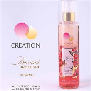 بادی اسپلش زنانه اویور مدل Baccarat Rouge540 حجم 240 میلی لیتر