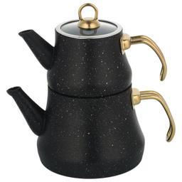 ست کتری و قوری مدل لعابی