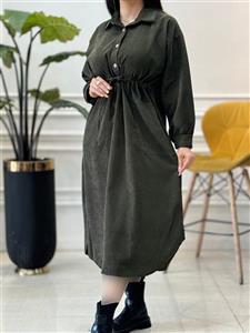 مانتو مخمل کبریتی کد۱۵۷۶