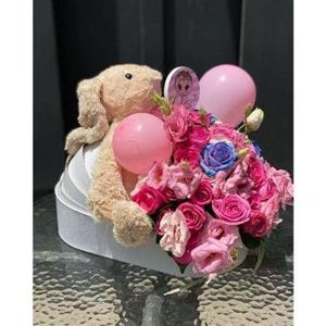 حلقه شنا طرح گل مدل D100