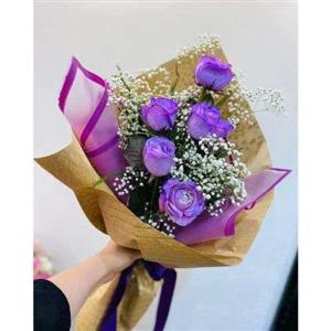  هر شاخه گل رز بنفش a1197