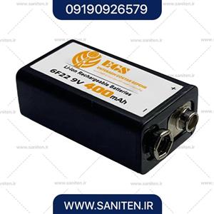 باتری راکت فلزیاب بازرسی بدنی Body inspection metal detector battery 400 MAH