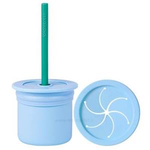 لیوان نی دار و اسنک خوری سیلیکونی مینیک اوی اوی Minikoioi