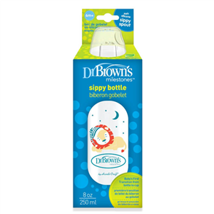 شیشه آبمیوه خوری دکتر براون طرح شیر drbrowns